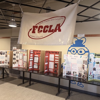 Projects and competitive events on display ~ Recognizing hard work and achievement!