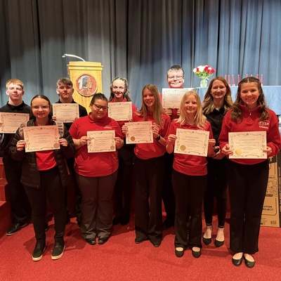All of our STAR Event Participants qualified for the State Leadership Conference!