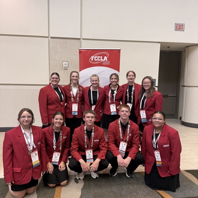 Goodland FCCLA was well represented at Nationals last year with these amazing members!