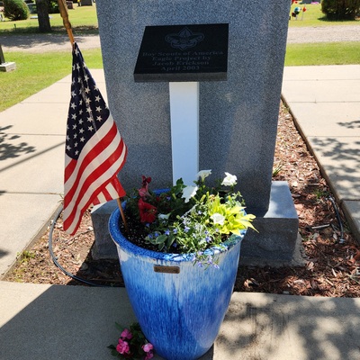 Cemetery Flowers Purchased by DAR